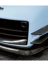 Carbonado DryCF AD Style Front Splitter Lip BMW M2 G87 2021-2024                                     - DRYCFG87-MAN-AD-FL - Image 3