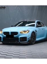Carbonado DryCF AD Style Front Splitter Lip BMW M2 G87 2021-2024                                     - DRYCFG87-MAN-AD-FL - Image 8
