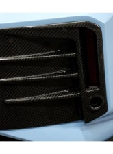 Carbonado DryFGCF AD Style Rear Bumper Canards BMW M2 G87 2021-2024                                     - DRYFGCFG87-MAN-AD-RBCRD - Image 3