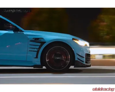 Carbonado DryCF AD Style Side Skirts BMW M2 G87 2021-2024 - DRYCFG87-MAN-AD-SS
