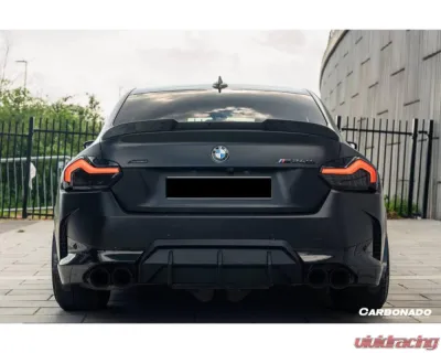 Carbonado DryCF OD-A Style Trunk Spoiler BMW M2 G87 2021-2024 - DRYCFG87-OD-A-TS