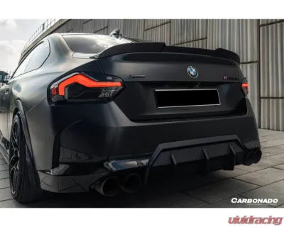Carbonado DryCF OD-A Style Trunk Spoiler BMW M2 G87 2021-2024 - DRYCFG87-OD-A-TS