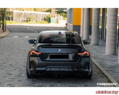 Carbonado DryCF OD-A Style Trunk Spoiler BMW M2 G87 2021-2024 - DRYCFG87-OD-A-TS