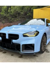 Carbonado DryFGCF OD-AP Style Down Grille BMW M2 G87 2021-2024                                     - DRYFGCFG87-OD-AP-DNG - Image 4
