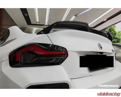 Carbonado Dry Carbon Fiber Trunk Spoiler OD-B Style for BMW M2 G87 2021-2024 - DRYCFG87-OD-B-TS