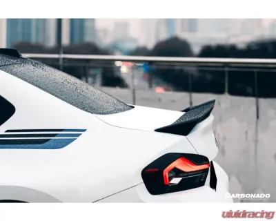 Carbonado Dry Carbon Fiber Trunk Spoiler OD-B Style for BMW M2 G87 2021-2024 - DRYCFG87-OD-B-TS