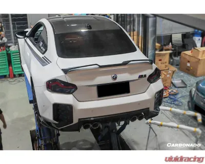 Carbonado Dry Carbon Fiber Trunk Spoiler OD-B Style for BMW M2 G87 2021-2024 - DRYCFG87-OD-B-TS