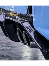 Carbonado DryCF OD-C Style Rear Lip Diffuser BMW M2 G87 2021-2024                                     - DRYCFG87-OD-C-RD - Image 5