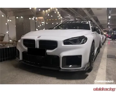 Carbonado DryFGCF OD Style Front Lip BMW M2 G87 2021-2024 - DRYFGCFG87-OD-FL