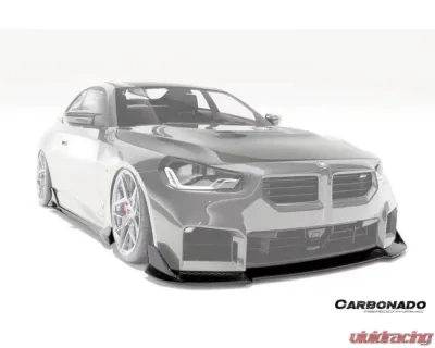 Carbonado DryFGCF OD Style Front Lip BMW M2 G87 2021-2024 - DRYFGCFG87-OD-FL