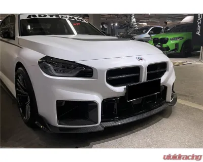 Carbonado DryFGCF OD Style Front Lip BMW M2 G87 2021-2024 - DRYFGCFG87-OD-FL