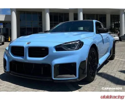 Carbonado Carbon Fiber Front Bumper Air Inlet Trim for BMW M2 G87 2021-2024 - DRYCFG87-OD-MP-FBAIT