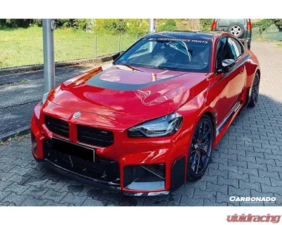 Carbonado Carbon Fiber Front Bumper Air Inlet Trim for BMW M2 G87 2021-2024 - DRYCFG87-OD-MP-FBAIT