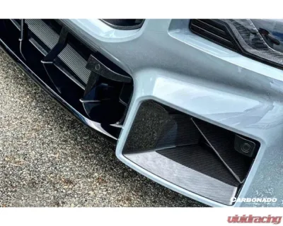 Carbonado Carbon Fiber Front Bumper Air Inlet Trim for BMW M2 G87 2021-2024 - DRYCFG87-OD-MP-FBAIT