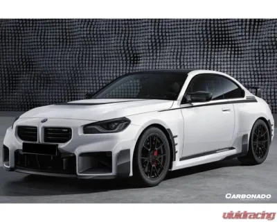 Carbonado Carbon Fiber Front Bumper Air Inlet Trim for BMW M2 G87 2021-2024 - DRYCFG87-OD-MP-FBAIT