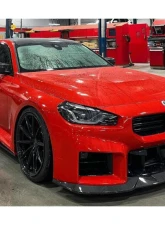 Carbonado DryCF OD-R Style Front Lip BMW M2 G87 2021-2024                                     - DRYCFG87-OD-R-FL - Image 11