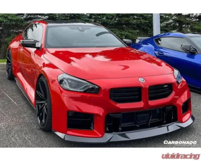 Carbonado DryCF OD-R Style Front Lip BMW M2 G87 2021-2024 - DRYCFG87-OD-R-FL