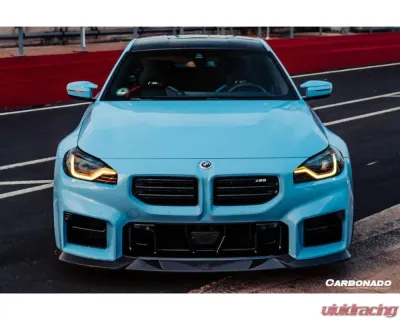 Carbonado DryCF OD-R Style Front Lip BMW M2 G87 2021-2024 - DRYCFG87-OD-R-FL