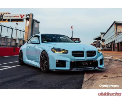 Carbonado DryCF OD-R Style Front Lip BMW M2 G87 2021-2024 - DRYCFG87-OD-R-FL