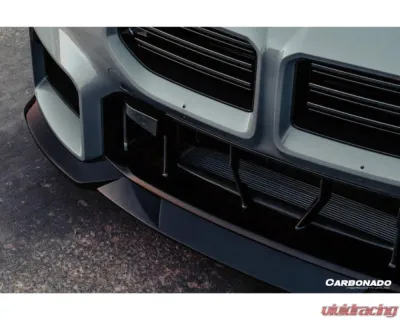Carbonado DryCF OD-R Style Front Lip BMW M2 G87 2021-2024 - DRYCFG87-OD-R-FL