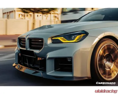 Carbonado DryCF OD-R Style Front Lip BMW M2 G87 2021-2024 - DRYCFG87-OD-R-FL