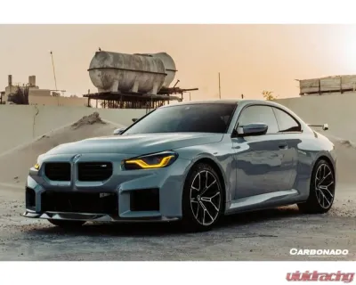 Carbonado DryCF OD-R Style Front Lip BMW M2 G87 2021-2024 - DRYCFG87-OD-R-FL