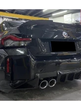 Carbonado DryCF OD-R Style Rear Diffuser Lip BMW M2 G87 2021-2024                                     - DRYCFG87-OD-R-RD - Image 12