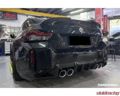 Carbonado DryCF OD-R Style Rear Diffuser Lip BMW M2 G87 2021-2024 - DRYCFG87-OD-R-RD