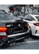 Carbonado DryCF OD-R Style Rear Diffuser Lip BMW M2 G87 2021-2024                                     - DRYCFG87-OD-R-RD - Image 14