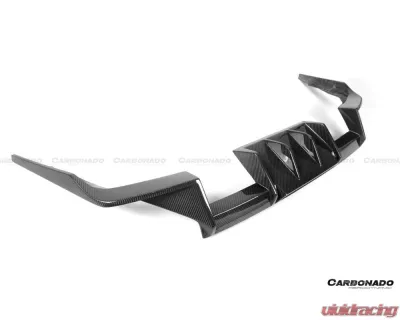 Carbonado DryCF OD-R Style Rear Diffuser Lip BMW M2 G87 2021-2024 - DRYCFG87-OD-R-RD