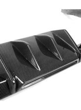 Carbonado DryCF OD-R Style Rear Diffuser Lip BMW M2 G87 2021-2024                                     - DRYCFG87-OD-R-RD - Image 4