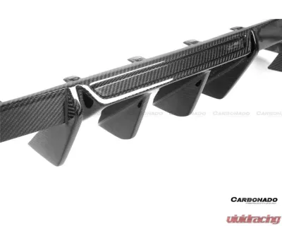 Carbonado DryCF OD-R Style Rear Diffuser Lip BMW M2 G87 2021-2024 - DRYCFG87-OD-R-RD