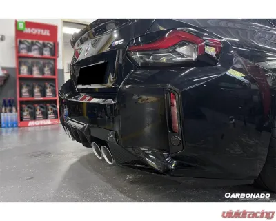 Carbonado DryCF OD-R Style Rear Diffuser Lip BMW M2 G87 2021-2024 - DRYCFG87-OD-R-RD