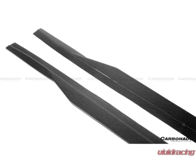 Carbonado DryCF OD-R Style Side Skirts BMW M2 G87 2021-2024 - DRYCFG87-OD-R-SS