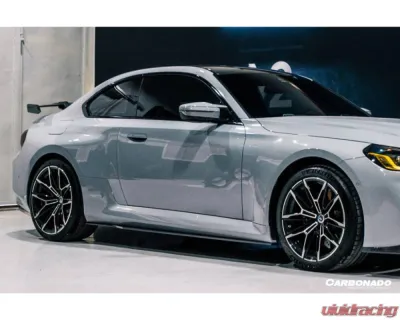 Carbonado DryCF OD-R Style Side Skirts BMW M2 G87 2021-2024 - DRYCFG87-OD-R-SS