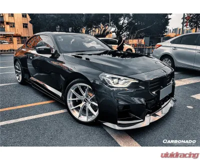 Carbonado DryCF OD-R Style Side Skirts BMW M2 G87 2021-2024 - DRYCFG87-OD-R-SS