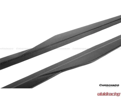 Carbonado DryCF OD-R Style Side Skirts BMW M2 G87 2021-2024 - DRYCFG87-OD-R-SS