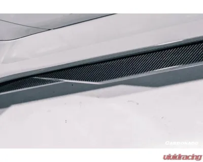Carbonado DryCF OD-R Style Side Skirts BMW M2 G87 2021-2024 - DRYCFG87-OD-R-SS