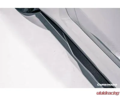 Carbonado DryCF OD-R Style Side Skirts BMW M2 G87 2021-2024 - DRYCFG87-OD-R-SS
