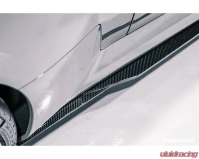 Carbonado DryCF OD-R Style Side Skirts BMW M2 G87 2021-2024 - DRYCFG87-OD-R-SS