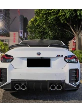Carbonado DryCF OD Style Rear Lip Diffuser BMW M2 G87 2021-2024                                     - DRYCFG87-OD-RD - Image 8
