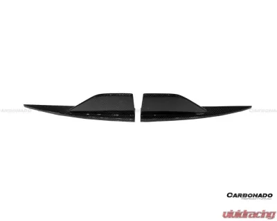 Carbonado DryCF OD Style Rear Bumper Splitter Winglets BMW M2 G87 2021-2024 - DRYCFG87-OD-RSP