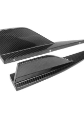 Carbonado DryCF OD Style Rear Bumper Splitter Winglets BMW M2 G87 2021-2024                                     - DRYCFG87-OD-RSP - Image 5