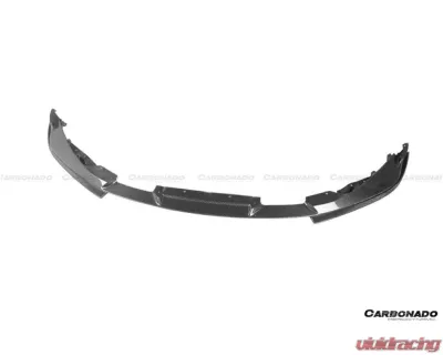Carbonado DryCF D3 Style Front Lip Splitter with Winglets for BMW M3 M4 2021-2024 - DRYCFG8X-OD-D3-FL SET