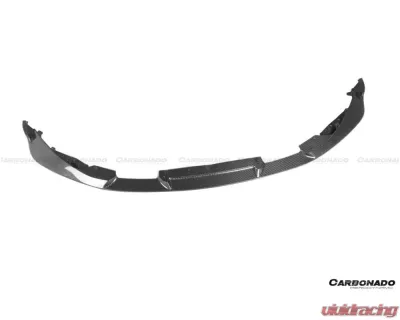 Carbonado DryCF D3 Style Front Lip Splitter with Winglets for BMW M3 M4 2021-2024 - DRYCFG8X-OD-D3-FL SET