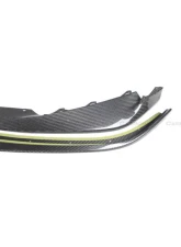 Carbonado DryCF D3 Style Front Lip Splitter with Winglets for BMW M3 M4 2021-2024                                     - DRYCFG8X-OD-D3-FL SET - Image 6