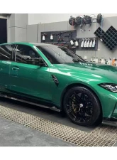 Carbonado Carbon Fiber Front Lip for BMW M3 G80 G81 M4 G82 G83 2021-2024 DRYCF MTN Style                                     - DRYCFG8X-OD-MTN-FL - Image 6