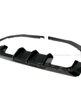 Carbonado DryCF MTN Style Rear Diffuser Lip w/ Winglets BMW M3 | M4 2021-2024                                     - DRYCFG8X-OD-MTN-RL SET - Image 2