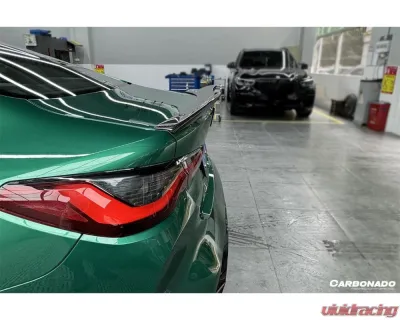 Carbonado Carbon Fiber Trunk Spoiler for BMW M3 G80 2021-2024, MTN Style, DRYCF Material - DRYCFG8X-OD-MTN-TS