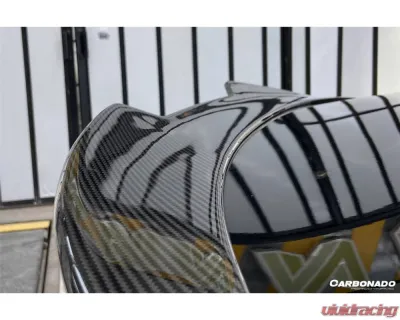 Carbonado Carbon Fiber Trunk Spoiler for BMW M3 G80 2021-2024, MTN Style, DRYCF Material - DRYCFG8X-OD-MTN-TS